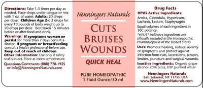 Package: 30mL. NDC: 42731-076-01 - Cuts and wounds NDC 42731 076 01